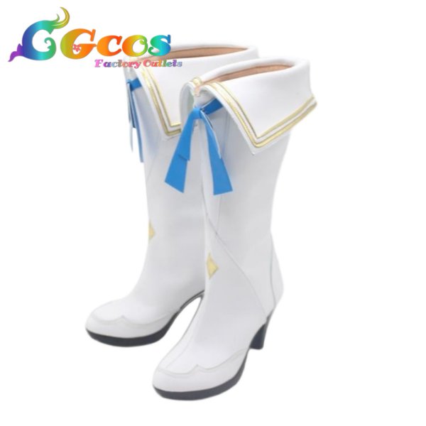 画像2: 鳴潮(Wuthering Waves)　コスプレ靴　フィービー　コスプレブーツ　コスプレ衣装 (2)