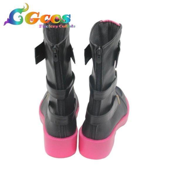 画像3: 鳴潮(Wuthering Waves)　コスプレ靴　桃祈　コスプレブーツ　コスプレ衣装 (3)