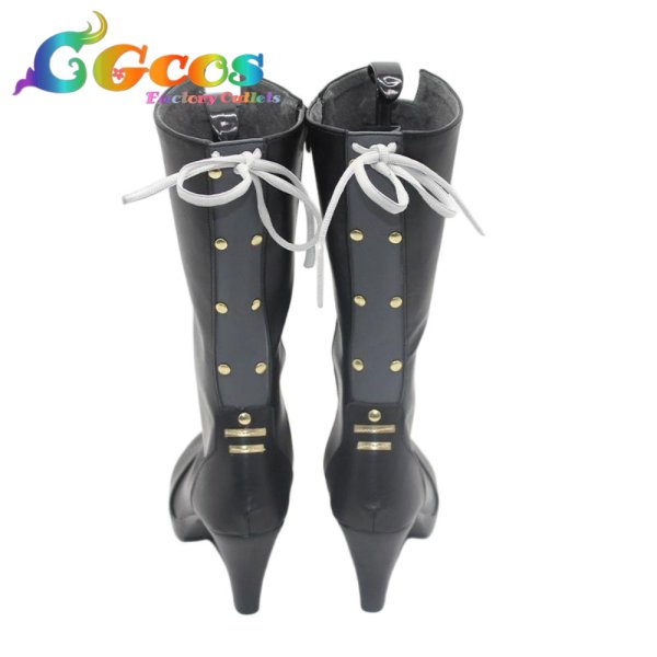 画像3: 鳴潮(Wuthering Waves)　コスプレ靴　散華(さんか)　コスプレブーツ　コスプレ衣装 (3)