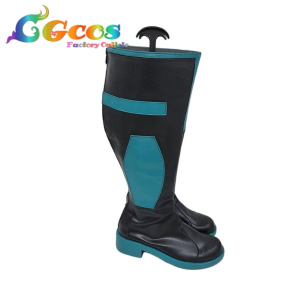 画像2: 鳴潮(Wuthering Waves)　コスプレ靴　忌炎　コスプレブーツ　コスプレ衣装 (2)