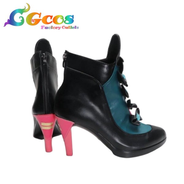 画像3: 鳴潮(Wuthering Waves)　コスプレ靴　カルロッタ　コスプレブーツ　コスプレ衣装 (3)