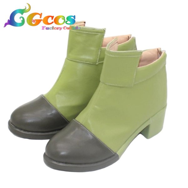 画像2: ライブラリーオブルイナ　コスプレ靴　カルメン　コスプレブーツ　コスプレ衣装 (2)