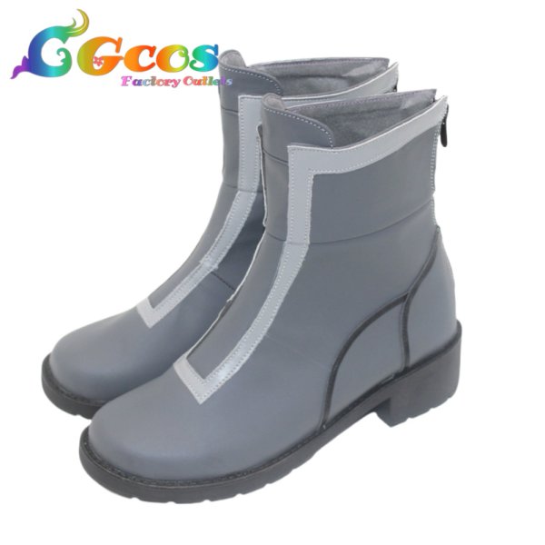 画像2: 攻殻機動隊　コスプレ靴　草薙素子　コスプレブーツ　コスプレ衣装 (2)