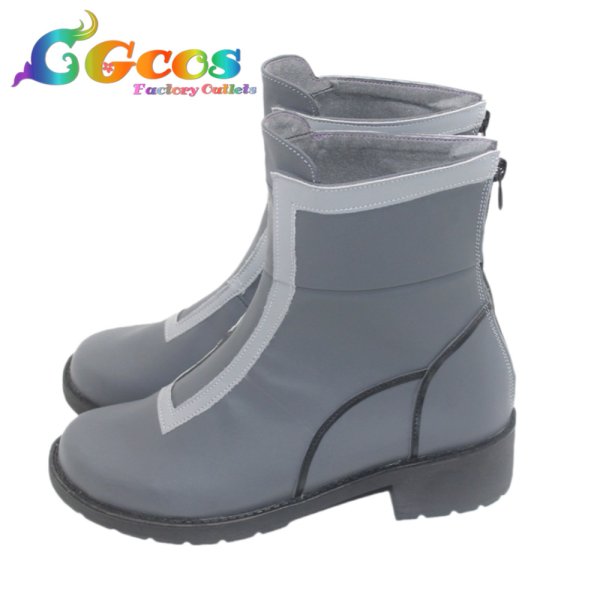 画像3: 攻殻機動隊　コスプレ靴　草薙素子　コスプレブーツ　コスプレ衣装 (3)