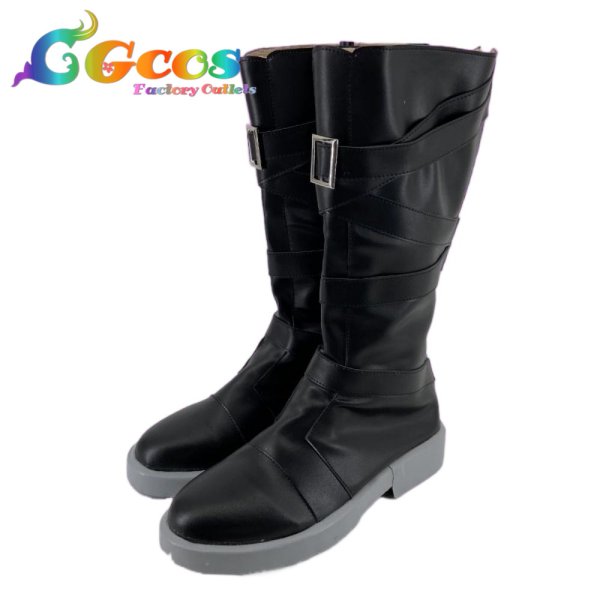 画像2: 鳴潮(Wuthering Waves)　コスプレ靴　哥舒臨　コスプレブーツ　コスプレ衣装 (2)