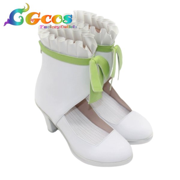 画像2: プロジェクトセカイ カラフルステージ！ feat. 初音ミク　コスプレ靴　草薙寧々　抱く焦燥　コスプレブーツ　コスプレ衣装 (2)