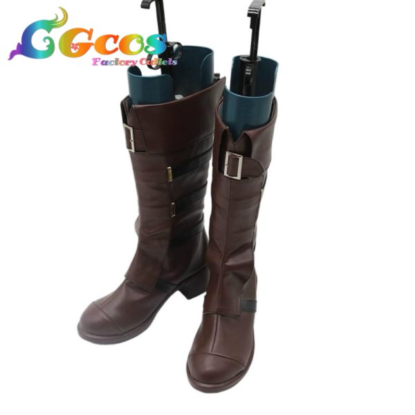 画像2: 無期迷途　コスプレ靴　Path to Nowhere　ヘラ　砂の海の旅　コスプレブーツ　コスプレ衣装 (2)