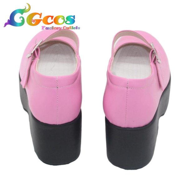 画像3: バーチャルYouTuber　コスプレ靴　Vtuber　早乙女ベリー　コスプレブーツ　コスプレ衣装 (3)