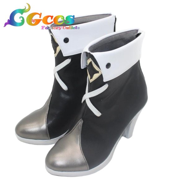 画像2: NU: カーニバル　コスプレ靴　エイト　メイド服　コスプレブーツ　コスプレ衣装 (2)