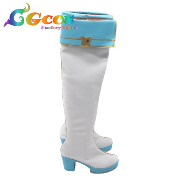 画像2: ウマ娘プリティーダービー　コスプレ靴　スマートファルコン(パレード)　コスプレブーツ　コスプレ衣装 (2)