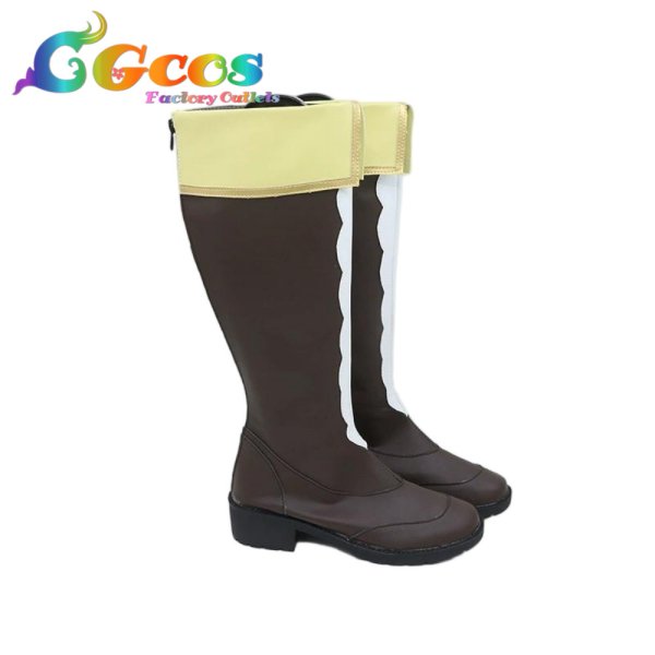 画像2: 遊☆戯☆王ZEXAL　コスプレ靴　IV(トーマス・アークライト)　コスプレブーツ　コスプレ衣装 (2)