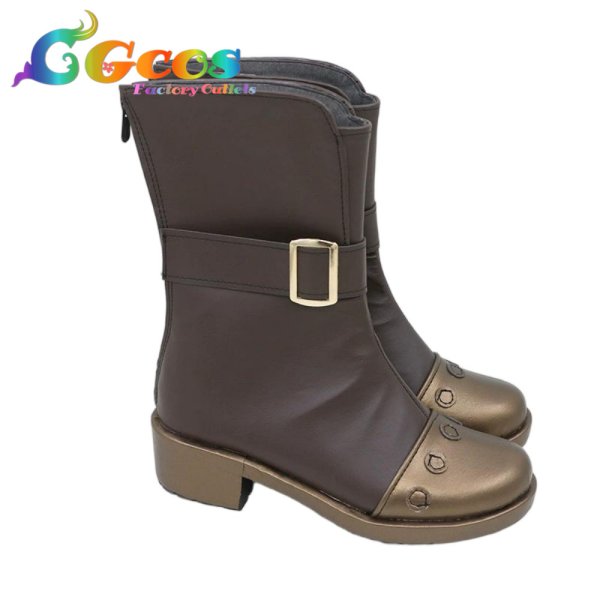 画像2: 遊戯王OCG　コスプレ靴　追放者エクレシア　コスプレブーツ　コスプレ衣装 (2)