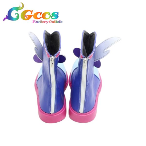 画像3: 遊戯王 デュエルリンクス　コスプレ靴　ブルーエンジェル　コスプレブーツ　コスプレ衣装 (3)