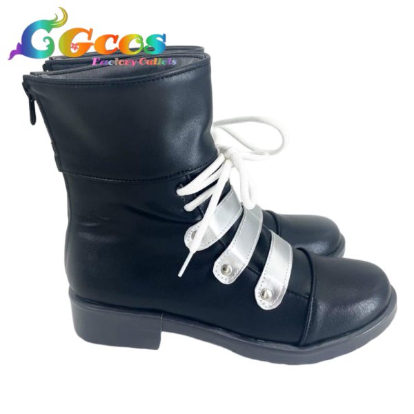 画像2: バーチャルYouTuber　コスプレ靴　Vtuber　小柳ロウ　私服　コスプレブーツ　コスプレ衣装 (2)