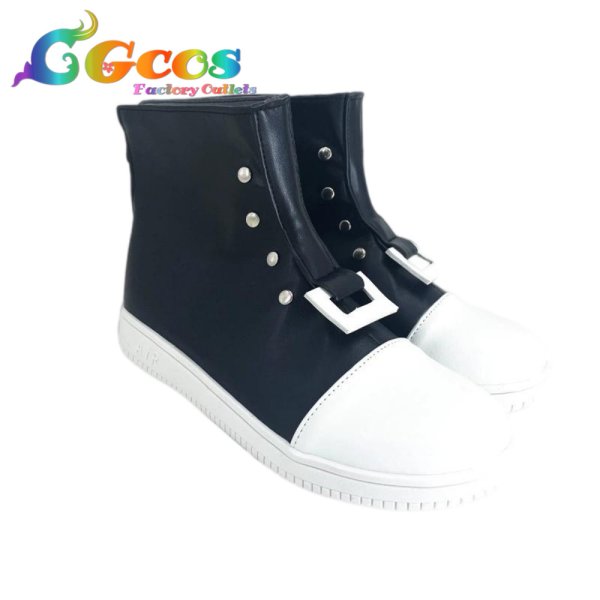 画像3: バーチャルYouTuber　コスプレ靴　Vtuber　響咲リオナ　初期2D　コスプレブーツ　コスプレ衣装 (3)