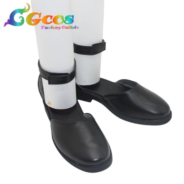 画像2: ブルーアーカイブ　コスプレ靴　鰐渕アカリ　コスプレブーツ　コスプレ衣装 (2)