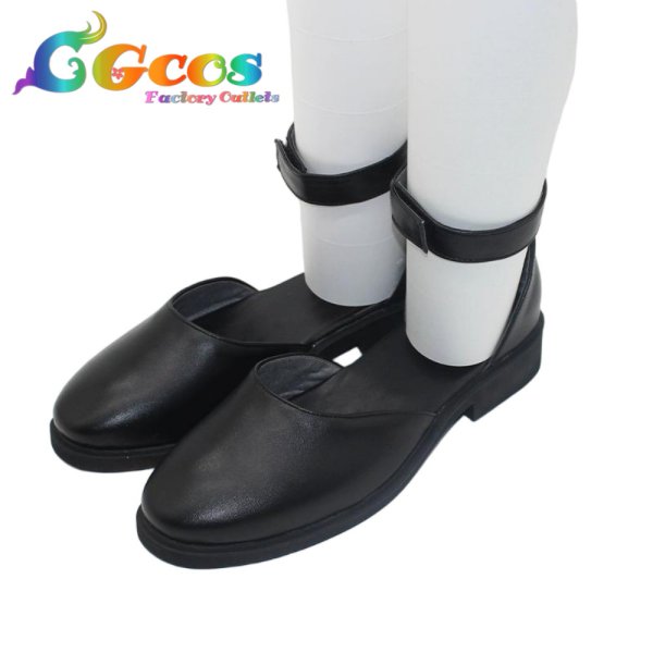 画像3: ブルーアーカイブ　コスプレ靴　鰐渕アカリ　コスプレブーツ　コスプレ衣装 (3)