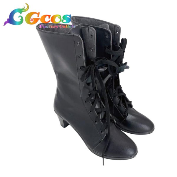 画像2: バーチャルYouTuber　コスプレ靴　VTuber　星川サラ　白軍服　コスプレブーツ　コスプレ衣装 (2)