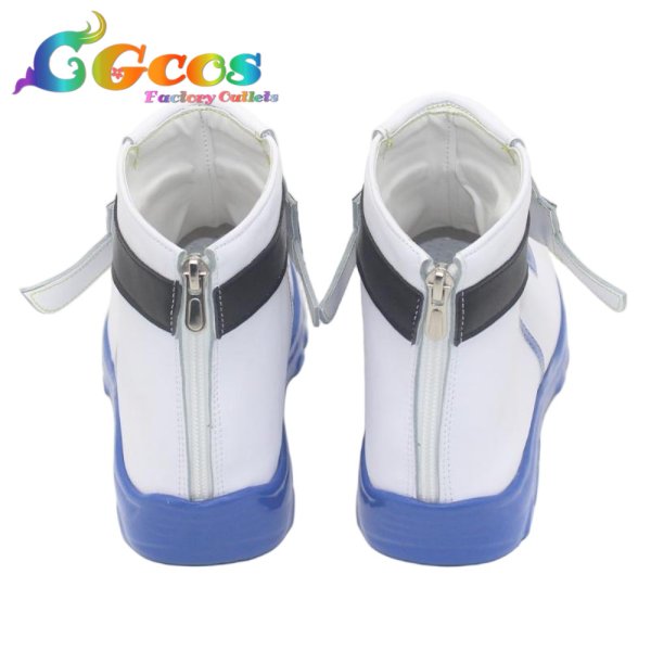 画像3: バーチャルYouTuber コスプレ靴 VTuber Fuwawa Abyssgard(フワワ・アビスガード) hololive night コスプレブーツ コスプレ衣装 (3)