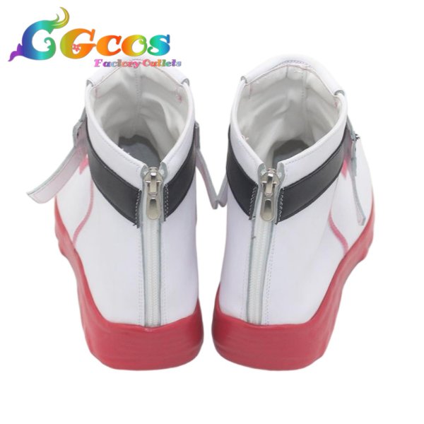 画像3: バーチャルYouTuber コスプレ靴 VTuber Mococo Abyssgard(モココ・アビスガード) hololive night コスプレブーツ コスプレ衣装 (3)