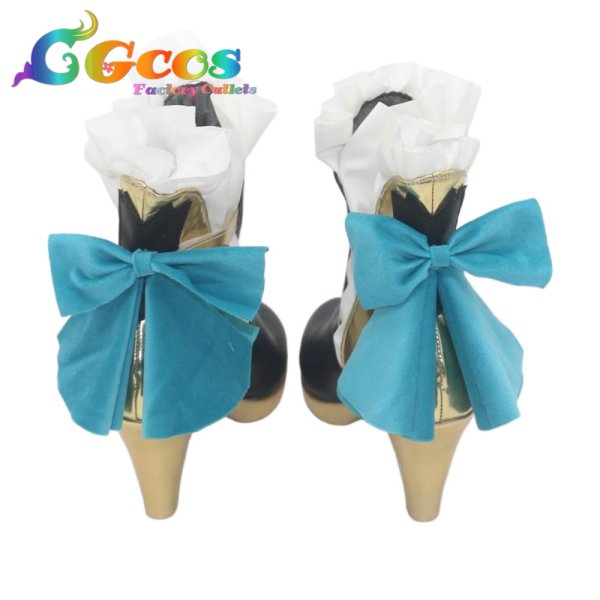 画像3: バーチャルYouTuber コスプレ靴 Vtuber アルス・アルマル 5周年 大人姿 コスプレブーツ コスプレ衣装 (3)