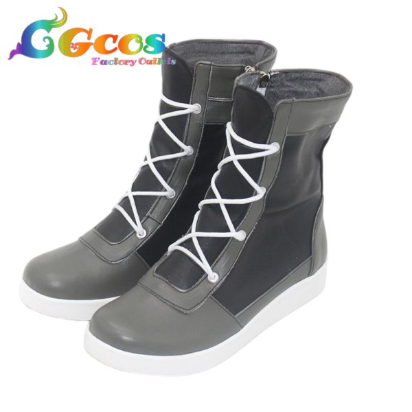 画像2: 桃源暗鬼 コスプレ靴 一ノ瀬四季 コスプレブーツ コスプレ衣装 (2)