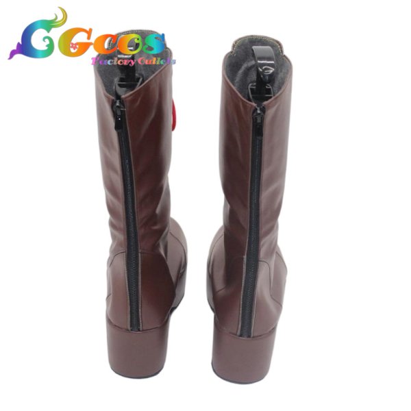 画像3: ヘブンバーンズレッド コスプレ靴 朝倉可憐 コスプレブーツ コスプレ衣装 (3)