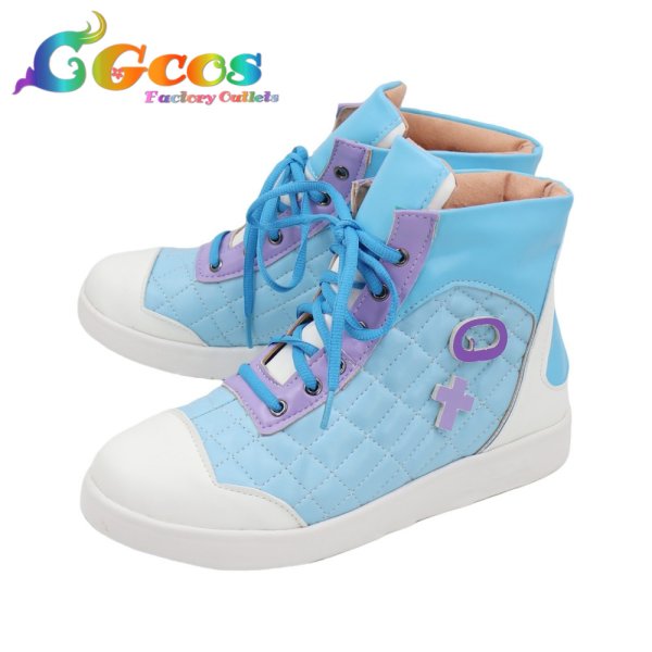 画像3: 神様ちゅ〜ず! コスプレ靴 白鳩いのり コスプレブーツ コスプレ衣装 (3)