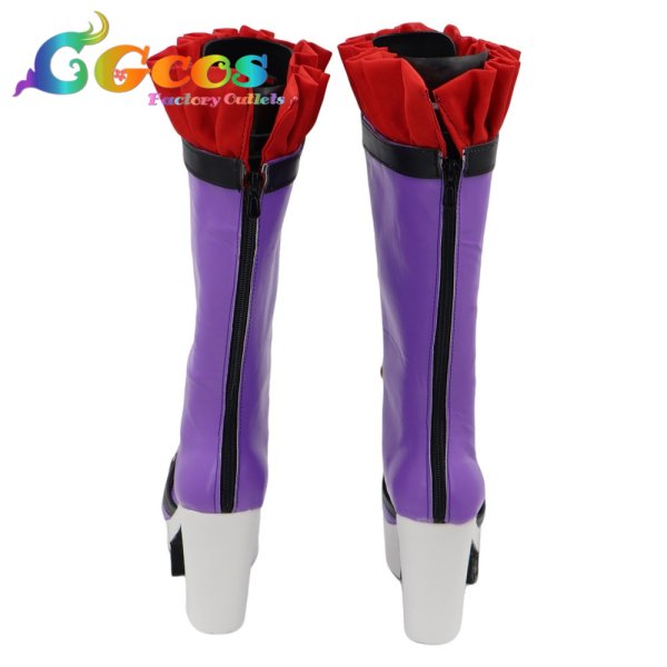 画像4: アイカツ!　コスプレ靴　星宮いちご　スイートデビル　コスプレブーツ　コスプレ衣装 (4)