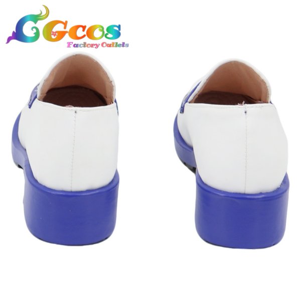 画像4: 魔法使いの約束 コスプレ靴 ホワイト 4周年 コスプレブーツ コスプレ衣装 (4)