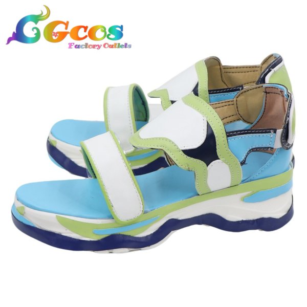 画像3: Fate/Grand Order コスプレ靴 FGO オベロン 霊衣 爽やかサマー・プリンス コスプレブーツ コスプレ衣装 (3)