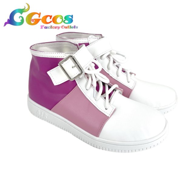 画像3: バーチャルYouTuber コスプレ靴 VTuber 雲母たまこ すぺしゃーれ新衣装 コスプレブーツ コスプレ衣装 (3)