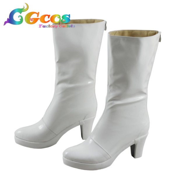 画像2: 文豪ストレイドッグス コスプレ靴 太宰治 コスプレブーツ コスプレ衣装 (2)