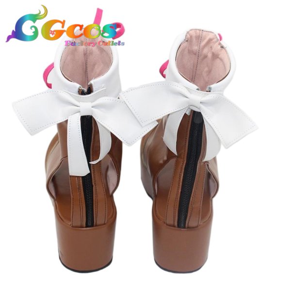 画像3: バーチャルYouTuber コスプレ靴 VTuber 常闇トワ 共通ホロサマ衣装2023 コスプレブーツ コスプレ衣装 (3)