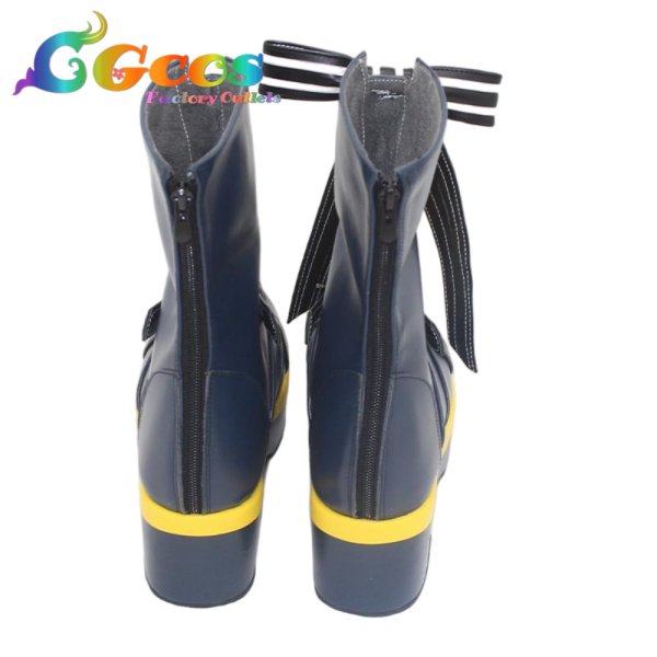 画像3: バーチャルYouTuber コスプレ靴 VTuber 戌神ころね 6th fes. Color Rise Harmony コスプレブーツ コスプレ衣装 (3)