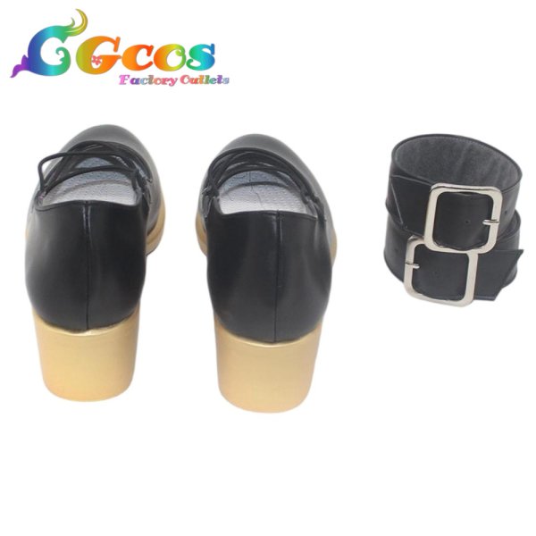 画像3: BanG Dream!(バンドリ!) コスプレ靴 豊川祥子 10周年 コスプレブーツ コスプレ衣装 (3)