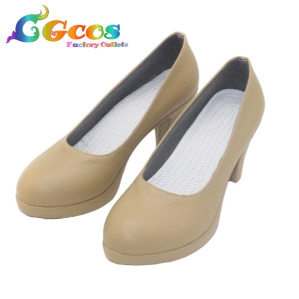 画像2: 呪術廻戦　コスプレ靴　家入硝子　コスプレブーツ　コスプレ衣装 (2)