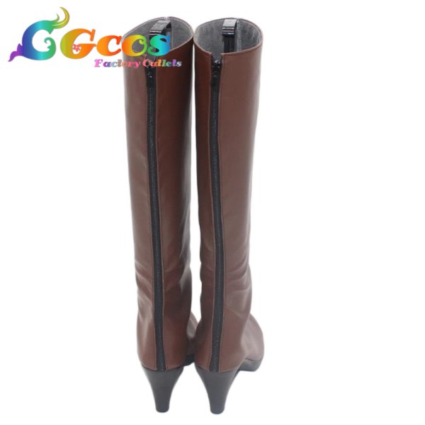 画像3: 呪術廻戦 コスプレ靴 冥冥 コスプレブーツ コスプレ衣装 (3)