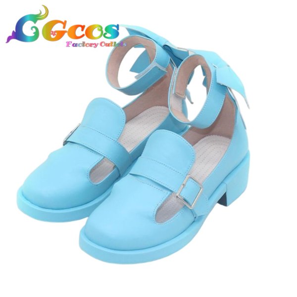 画像2: 無職転生 コスプレ靴 クリスティーナ・グレイラット コスプレブーツ コスプレ衣装 (2)