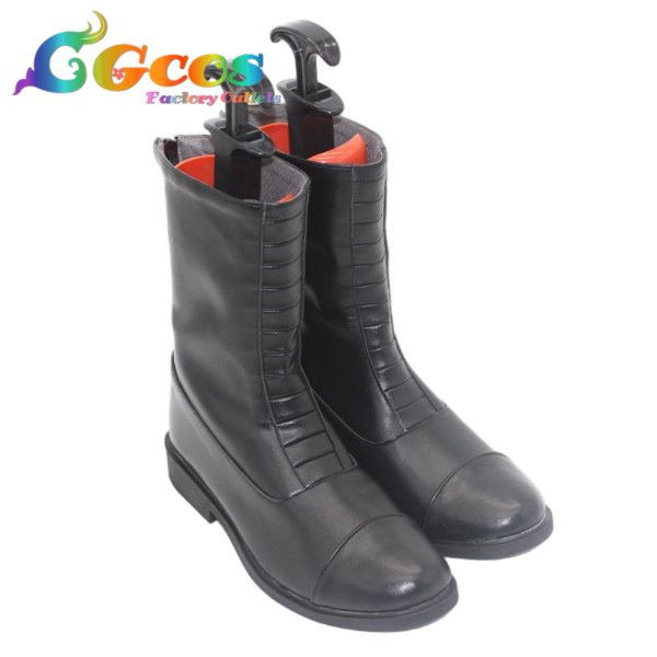 画像2: スーパーロボット大戦 コスプレ靴 巴武蔵 コスプレブーツ コスプレ衣装 (2)