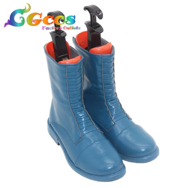 画像2: スーパーロボット大戦 コスプレ靴 車弁慶 コスプレブーツ コスプレ衣装 (2)