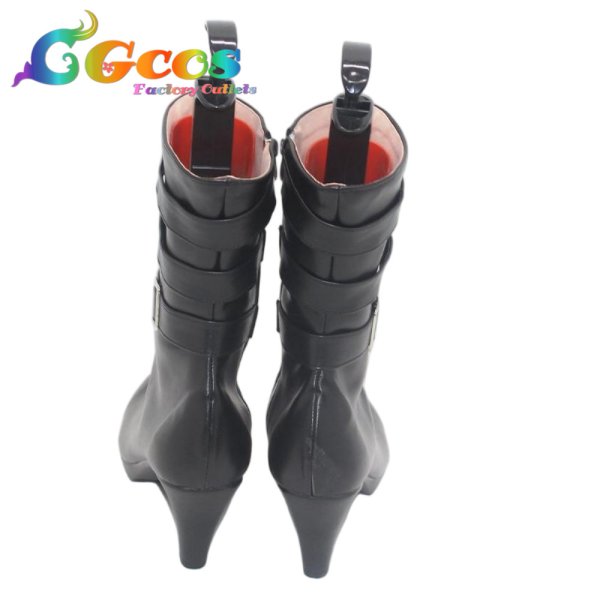 画像3: ドールズフロントライン コスプレ靴 UMP45 ダイヤの花びら コスプレブーツ コスプレ衣装 (3)