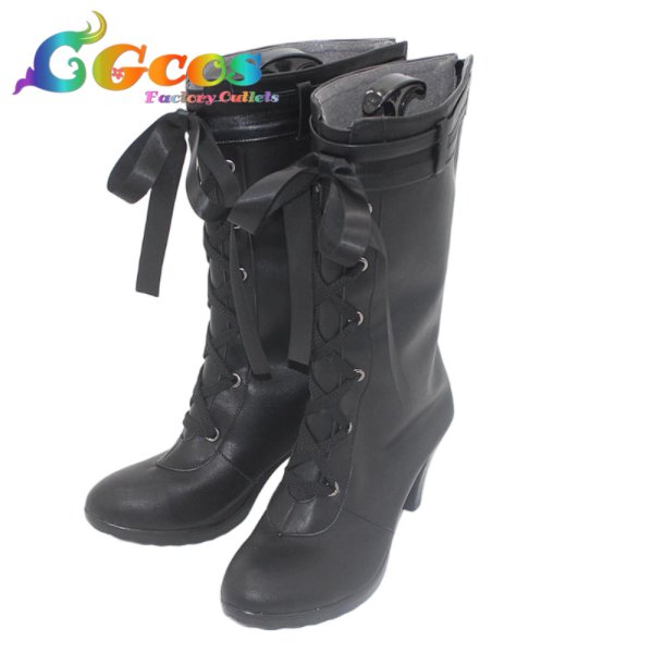 画像2: 崩壊:スターレイル コスプレ靴 Fateコラボ セイバー(壊滅・風) コスプレブーツ コスプレ衣装 (2)