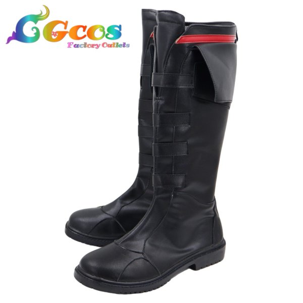 画像2: アークナイツ コスプレ靴 ワンチン コスプレブーツ コスプレ衣装 (2)