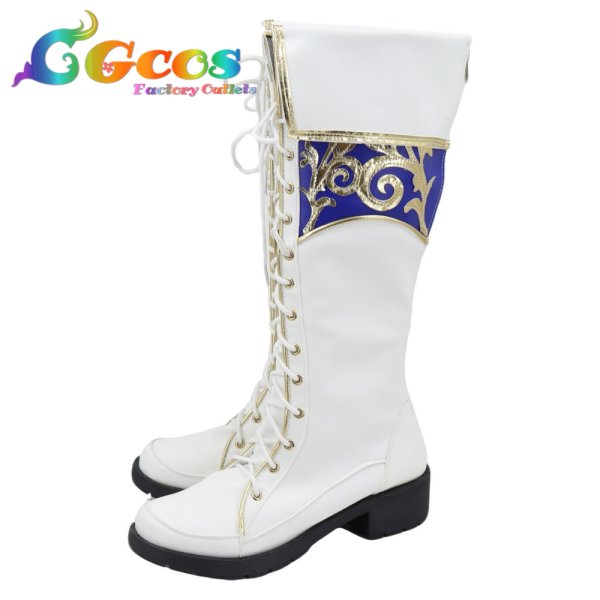 画像3: A3!(エースリー) コスプレ靴 摂津万里 伝えたいマイハート コスプレブーツ コスプレ衣装 (3)