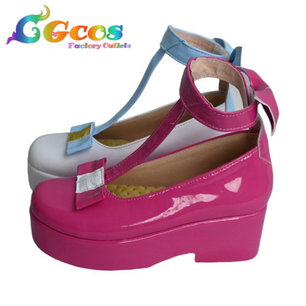 画像3: ウマ娘プリティーダービー　コスプレ靴　フサイチパンドラ　勝負服　コスプレブーツ　コスプレ衣装 (3)