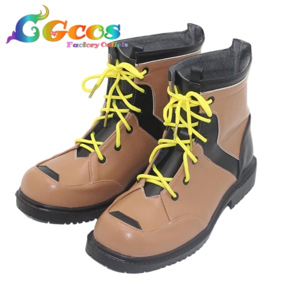 画像2: ブルーアーカイブ コスプレ靴 音瀬コタマ(キャンプ) コスプレブーツ コスプレ衣装 (2)