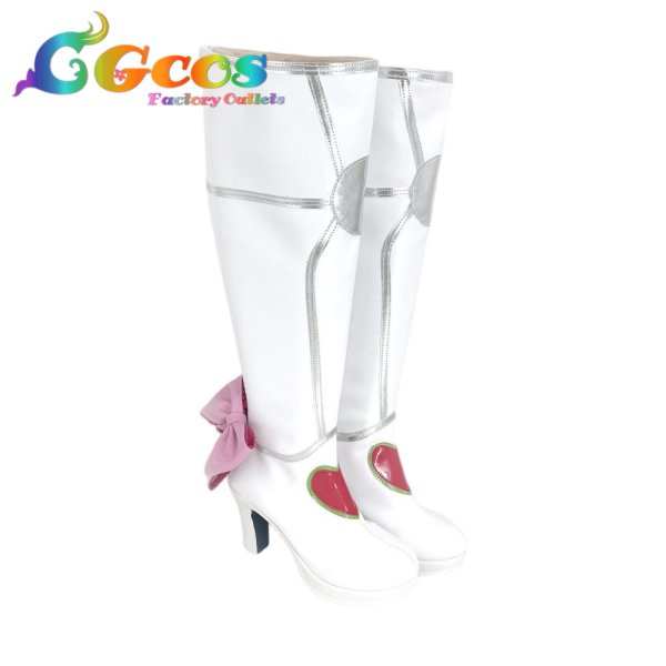 画像2: ぷよぷよ コスプレ靴 ファルル マリオネットミューサイリウムワンピ コスプレブーツ コスプレ衣装 (2)