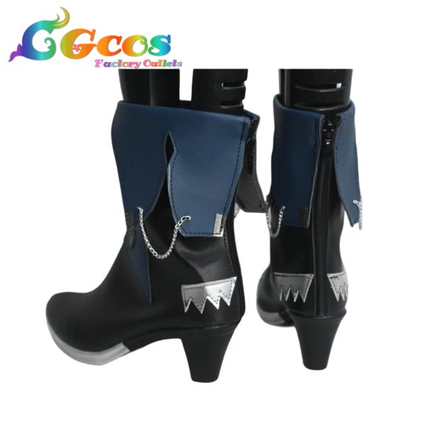 画像3: BanG Dream!(バンドリ!) コスプレ靴 豊川祥子 Ave Mujica 旋律の主人 アークナイツコラボ コスプレブーツ コスプレ衣装 (3)