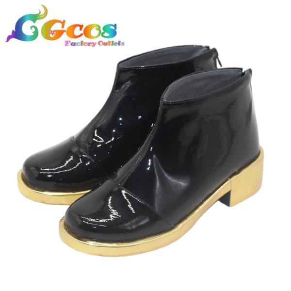 画像2: バーチャルYouTuber コスプレ靴 Vtuber 三枝明那 6th Anniversary 6周年記念 コスプレブーツ コスプレ衣装 (2)